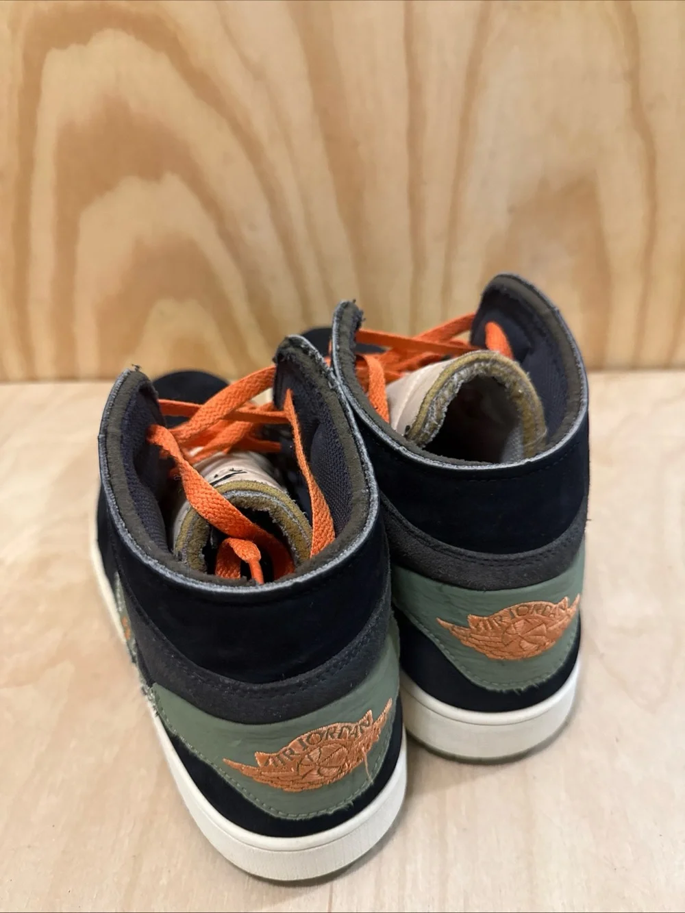 Nike Air Jordan 1 Mid SE Craft Halloween Light Olive Anthracite FD6817-003 sz 12